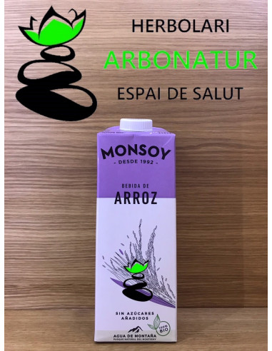 BEBIDA DE ARROZ BIO 1 L MONSOY