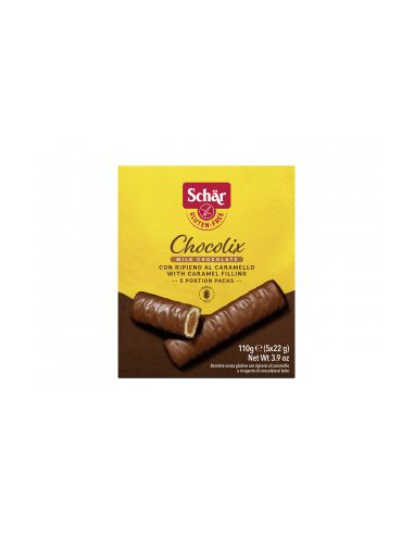 CHOCOLIX SCHÄR 5 Snacks 110 Gr