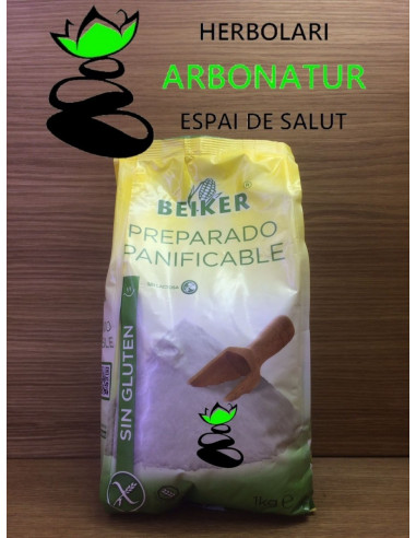 PREPARADO PANIFICABLE (sin gluten y sin lactosa) 1 kg BEIKER