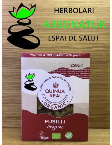 FUSILLI ARROZ Y QUINOA ECO SIN GLUTEN 250 Gr. QUINUA REAL