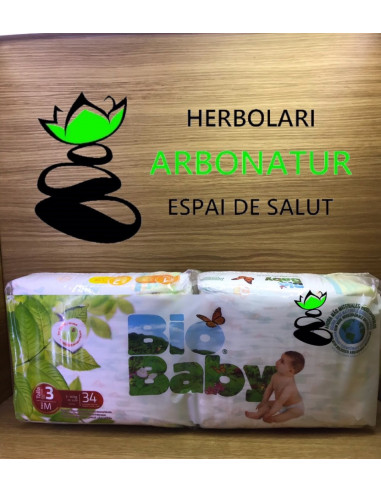 BIO BABY PAÑALES T3 - (7 A 10 Kg.)