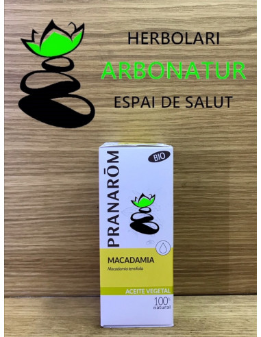 A.V MACADAMIA BIO 50 ML. PRANARÔM