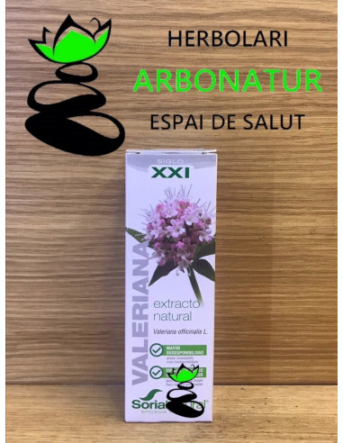 EXTRACTO DE VALERIANA XXI 50 ml.  SORIA NATURAL