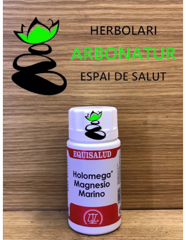 HOLOMEGA MAGNESIO MARINO 50 Cap. 670 mg.