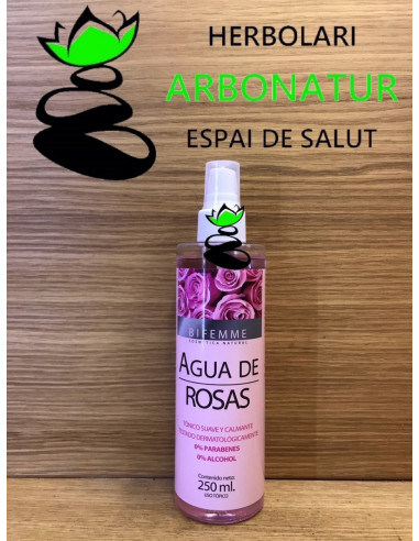 AGUA DE ROSAS 250 ml. BIFEMME