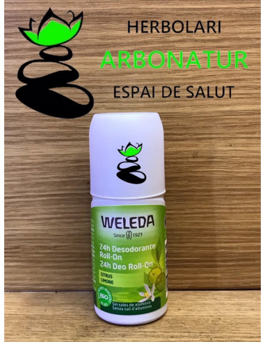 DESODORANTE ROLL-ON CITRUS - 50 ML WELEDA