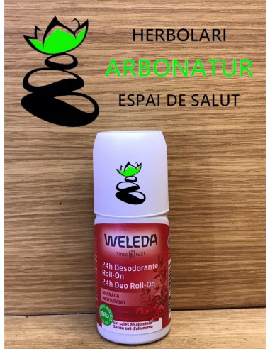 DESODORANTE ROLL-ON GRANADA - 50 ML.  WELEDA