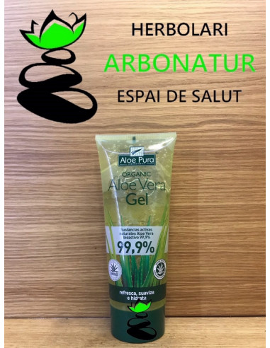 GEL ALOE VERA ORGANIC 99,9%   200 ml. ALOE VERA PURA