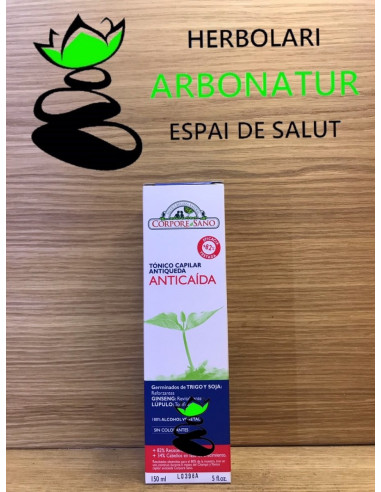 TONICO CAPILAR ANTICAIDA  150 ml. CORPORE SANO