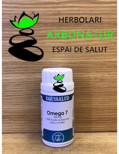 OMEGA 7 1000 Mg. 40 Cap. (bayas de espino amarillo) EQUISALUD