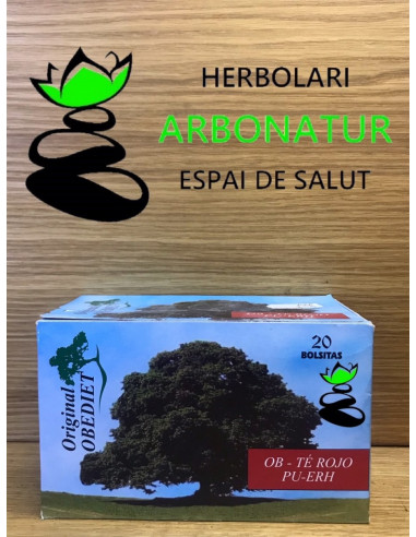 OB- TÉ ROJO PU-ERH 20 bolsitas  DERBOS