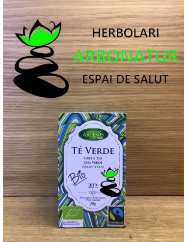 TE VERDE BIO  ARTEMIS  20 bolsitas