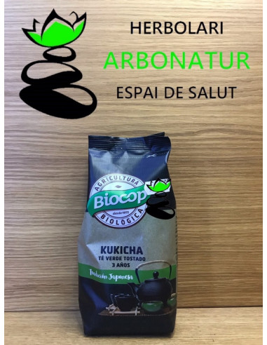 TE KUKICHA 3 AÑOS TÉ VERDE TOSTADO BIO - 100 Gr. BIOCOP