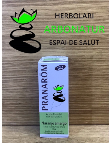 ACEITE ESENCIAL NARANJO AMARGO  BIO 10 ml. PRANARÔM