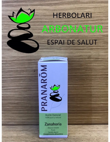 ACEITE ESENCIAL NATURAL DE ZANAHORIA 5 ml. PRANARÔM