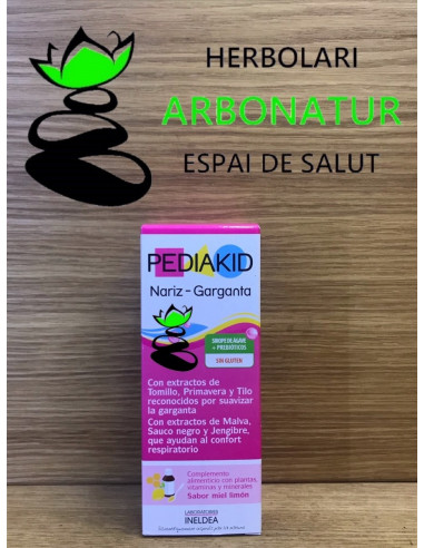 PEDIAKID NARIZ - GARGANTA 125 ml  INELDEA