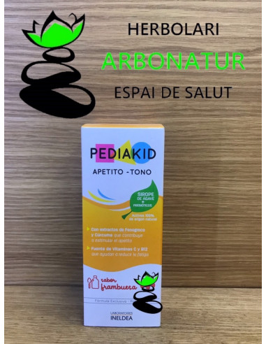 PEDIAKID APETITO TONO 125 ml. INELDEA