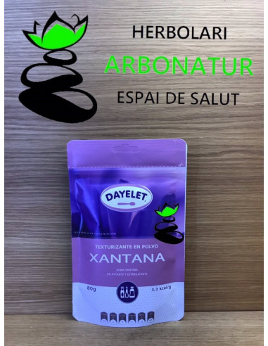 GOMA XANTANA SIN GLUTEN 80Gr. Dayelet