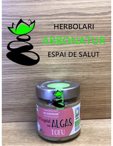 PATE ALGAS Y TOFU  BIO 180 Grs. Algamar