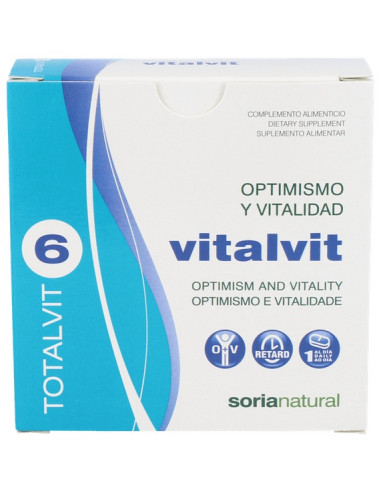 TOTALVIT 06 VITALVIT (optimismo y vitalidad) 28 Comp. SORIA NATURAL