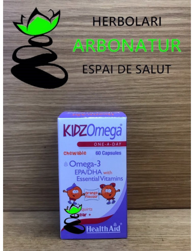 KIDZOMEGA (masticable)60 Comp. HEALTH AID