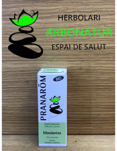 A.E MANDARINA (cascara) BIO 10 ml. PRANAROM