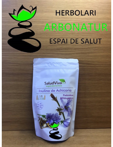 INULINA DE ACHICORIA VEGAN - SIN GLUTEN 200 Gr. SALUD VIVA