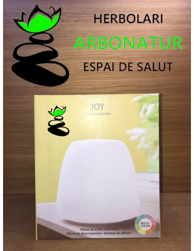 DIFUSOR AROMATERAPIA ULTRASONICO CON ESFERA MULTICOLOR JOY PRANARÔM