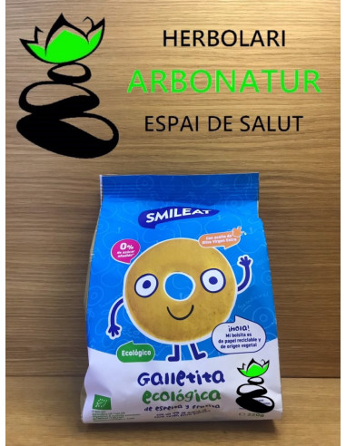 GALLETA ECO BEBE ESPELTA Y FRUTA 220 Gr. SMELEAT