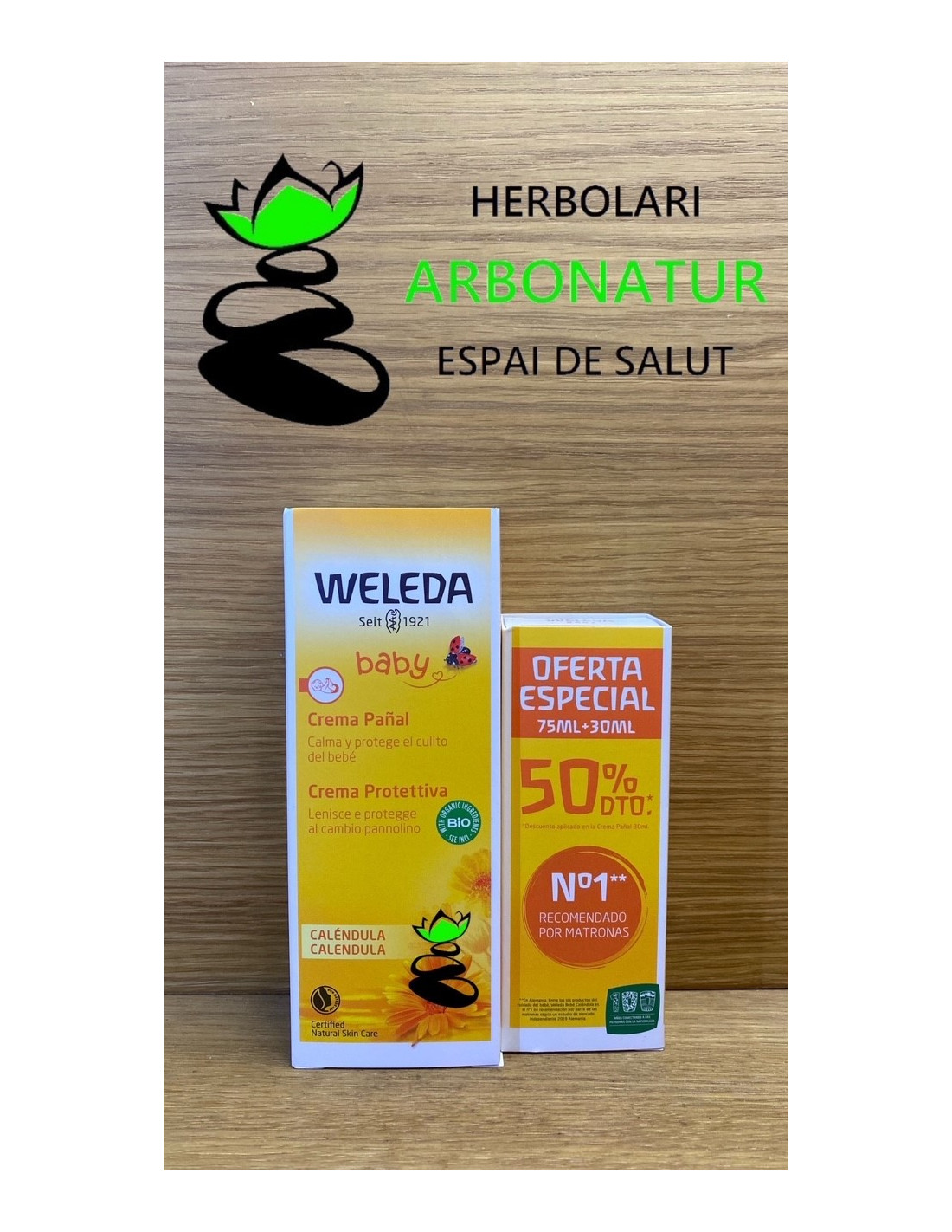 Crema Pañal de Caléndula Weleda. Comprar Weleda bebé