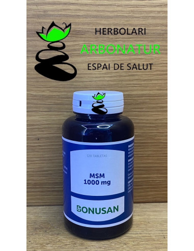 MSM 1000 Mg  120 Cap. BONUSAN