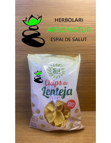 CHIPS DE LENTEJA BIO 65 Gr. SOL NATURAL