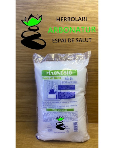 SAL DE BAÑO DE MAGNESIO EPSOM 2Kg  SANTA ISABEL