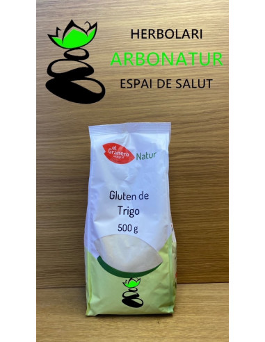 GLUTEN DE TRIGO 500 Gr. EL GRANERO INTEGRAL