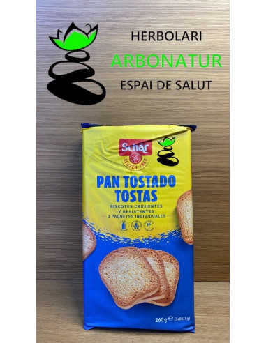 PAN TOSTADO SIN GLUTEN 260 Gr. SCHAR