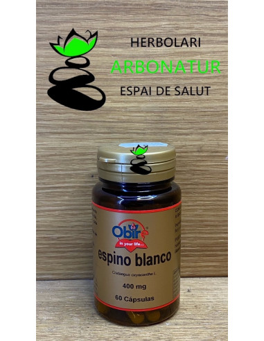 ESPINO BLANCO 400 mg. 60 Cap. OBIRE