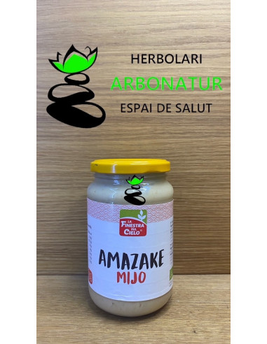 AMAZAKE MIJO ECO 370 Gr. LA FINESTRA AZUL CIELO