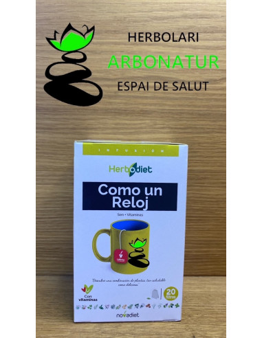 HERBODIET COMO UN RELOJ 20 Filtros NOVADIET