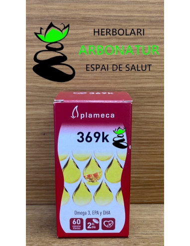 369k  OMEGA3 ,EPA Y DHA 60 Cap. PLAMECA 