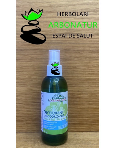 DESODORANTE ECO TILO Y SALVIA 150 ml. CORPORE SANO 