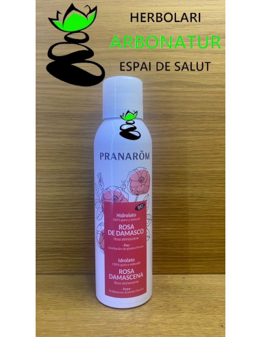 HIDROLATO EN SPRAY ROSA DE DAMASCO BIO 150ml. PRANAROM