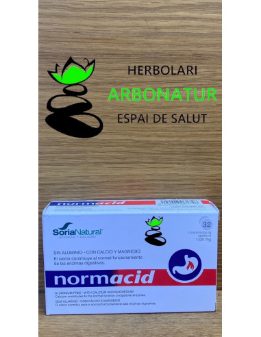 NORMACID  32 Comp. 1320 mg. SORIA NATURAL