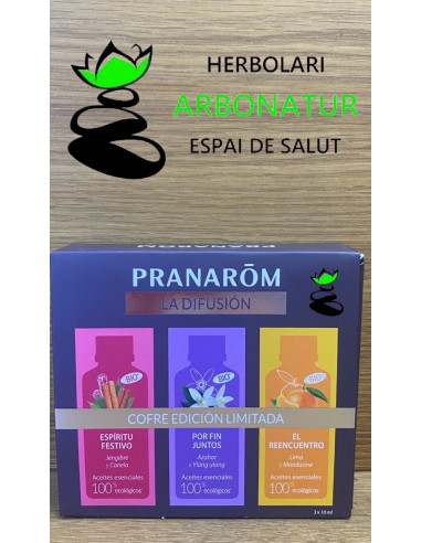 COFRE AROMATERAPIA EDICION LIMITADA 3 SINERGIAS PRANAROM