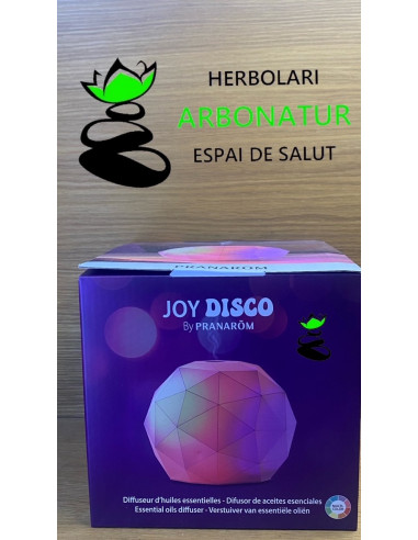 DIFUSOR AROMATERAPIA ESFERA MULTICOLOR JOY DISCO PRANAROM