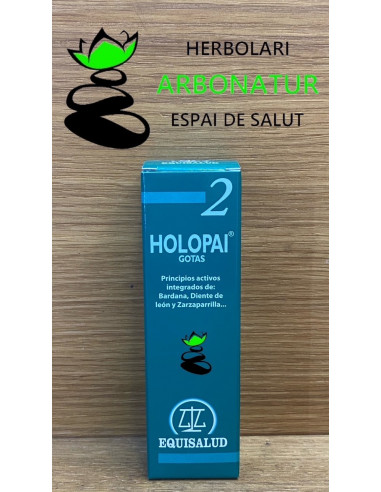 HOLOPAI 2 GOTAS  31 ml.  ( depurativo general ) EQUISALUD