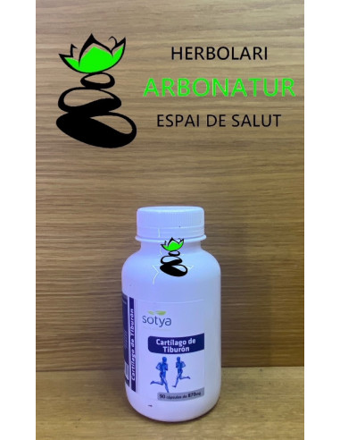 CARTILAGO DE TIBURON 870 Mg 90 Cap. SOTYA