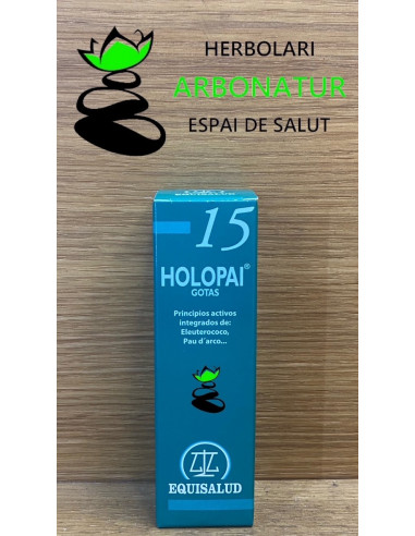 HOLOPAI PAI-15 (antidegenerativo - precancerigeno) 50 ml.  EQUISALUD 
