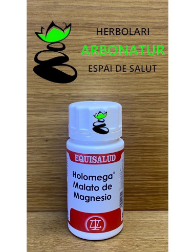 HOLOMEGA MALATO DE MAGNESIO 50 Cap. EQUISALUD