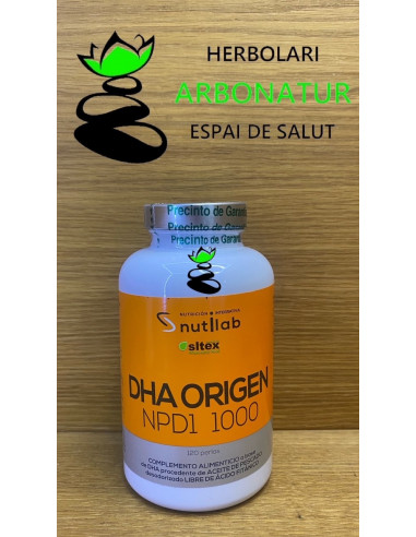 DHA ORIGEN NPD1 1000 120 Cap. NUTILAB