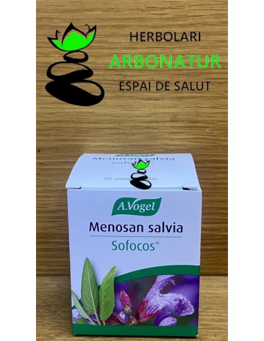 MENOSAN SALVIA sofocos  30 Comp. A. VOGEL